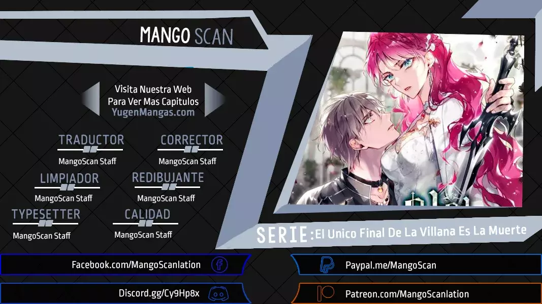 EL ÚNICO FINAL DE LA VILLANA ES LA MUERTE capítulo 133 página 1