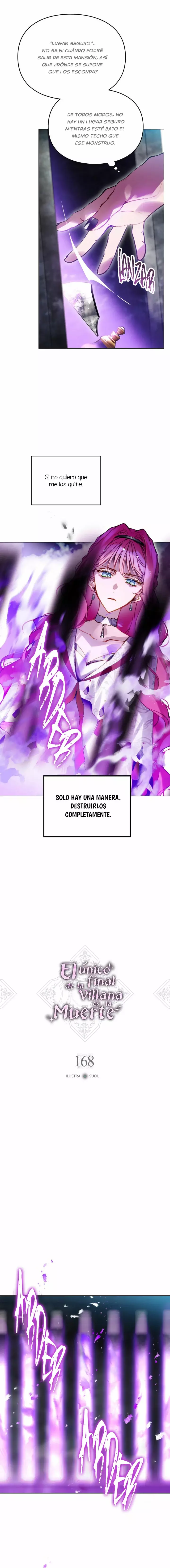 EL ÚNICO FINAL DE LA VILLANA ES LA MUERTE capítulo 168 página 3