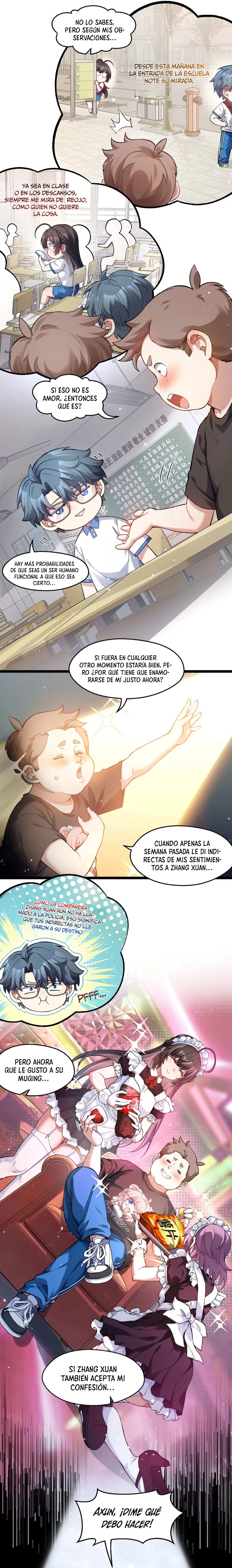 My Academic System Is Making Me Date?! capítulo 14 página 7