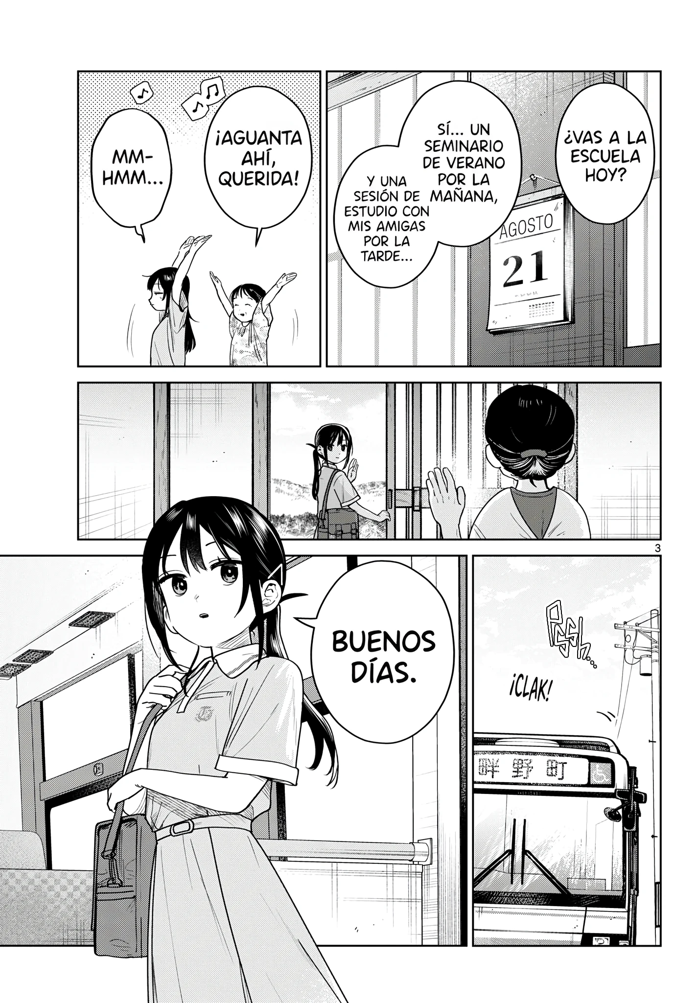 Futari Bus capítulo 35 página 3