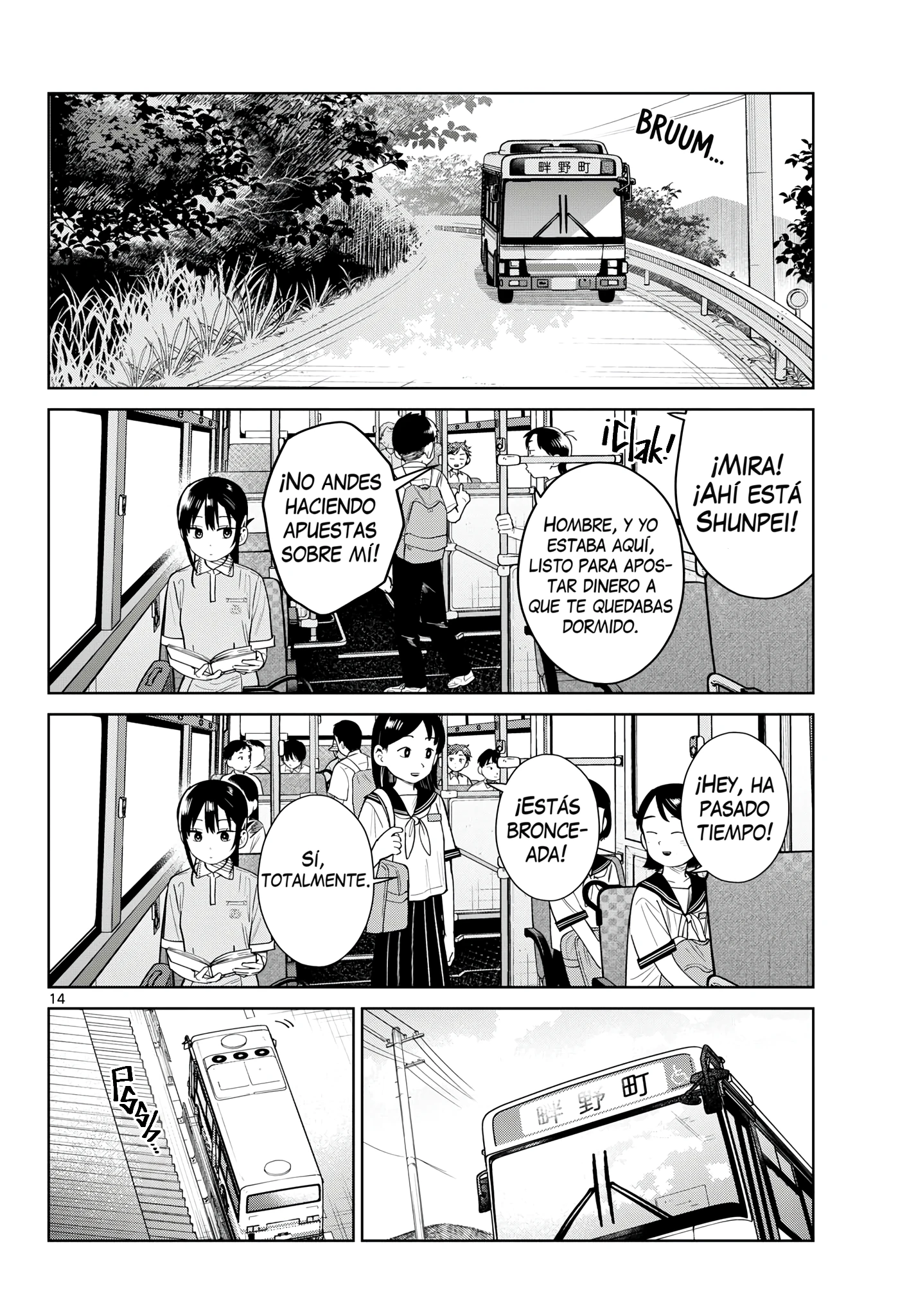 Futari Bus capítulo 37 página 14