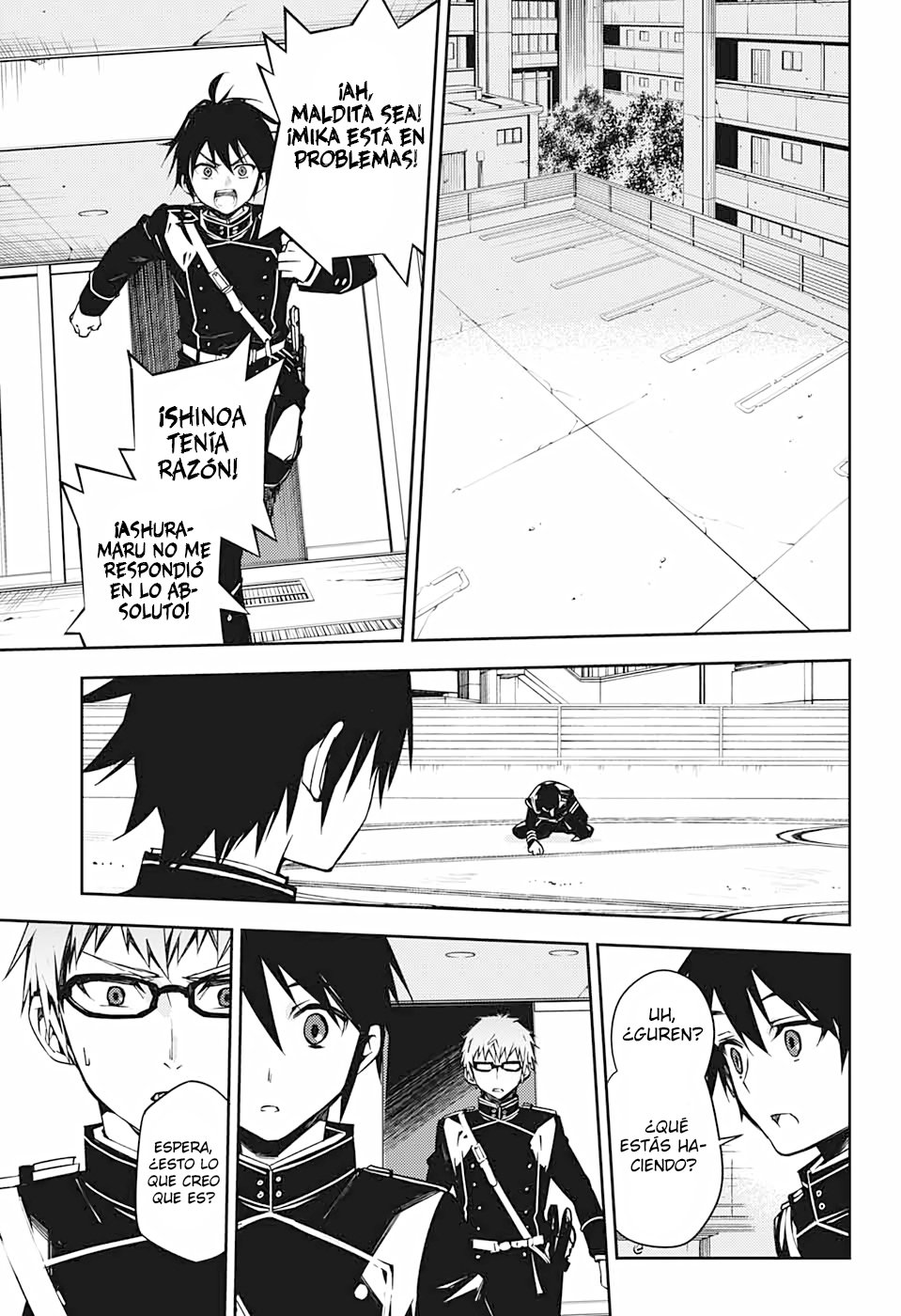 Owari no Seraph capítulo 100 página 8