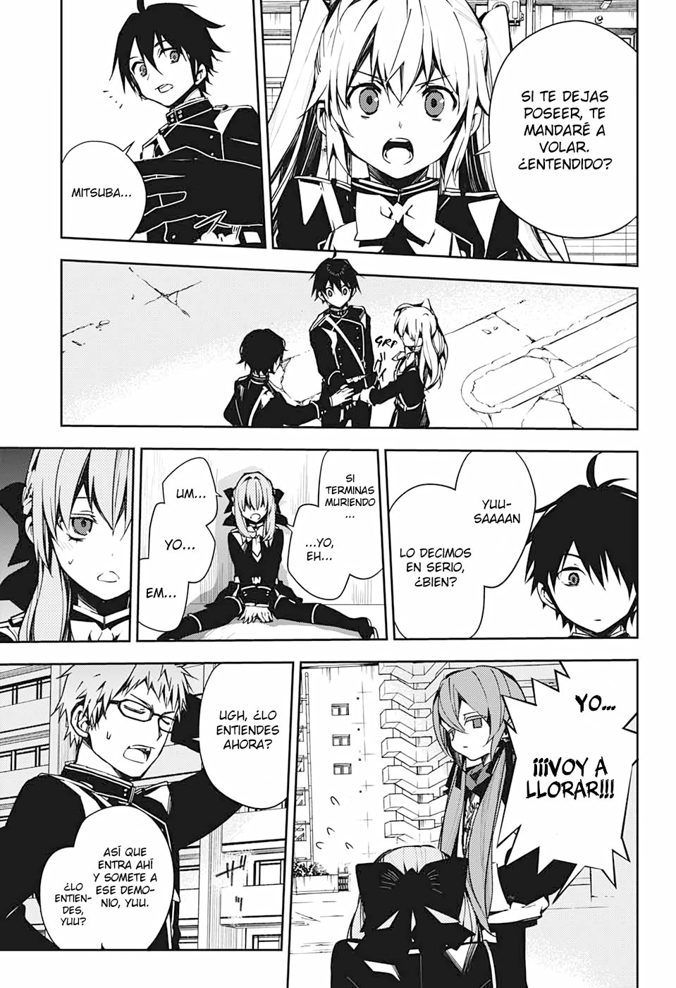Owari no Seraph capítulo 101 página 27