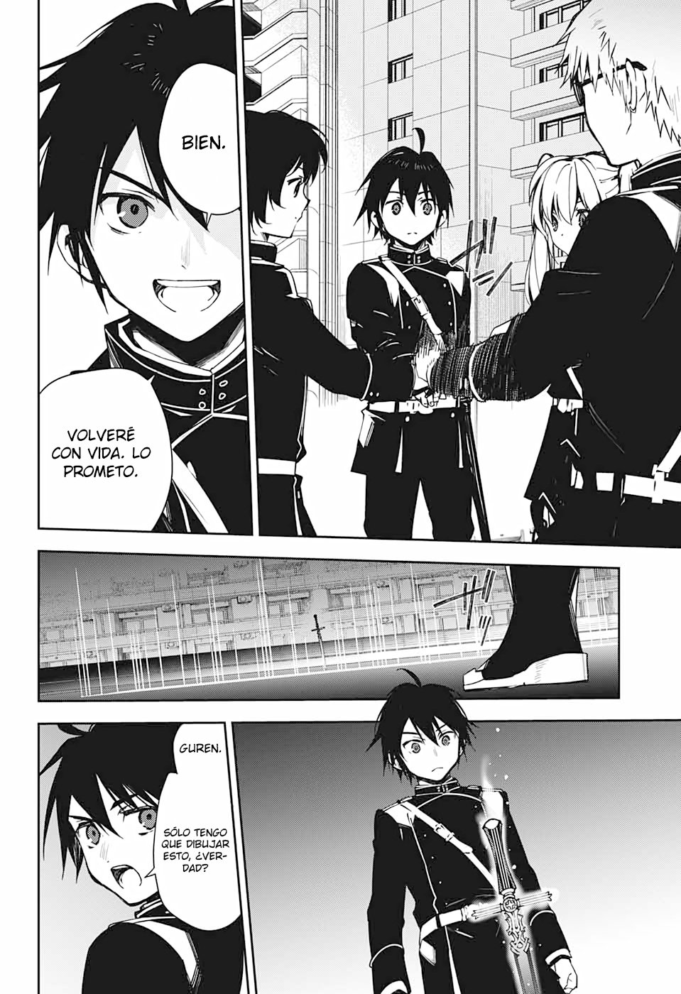 Owari no Seraph capítulo 101 página 28