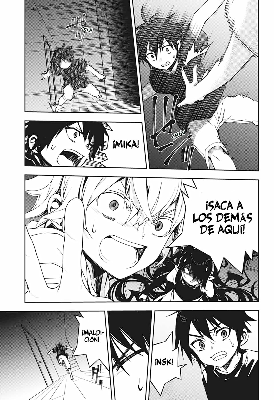 Owari no Seraph capítulo 101 página 4