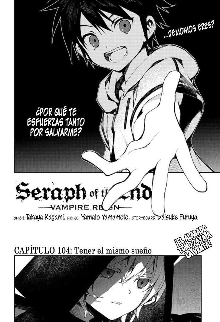 Owari no Seraph capítulo 104 página 3