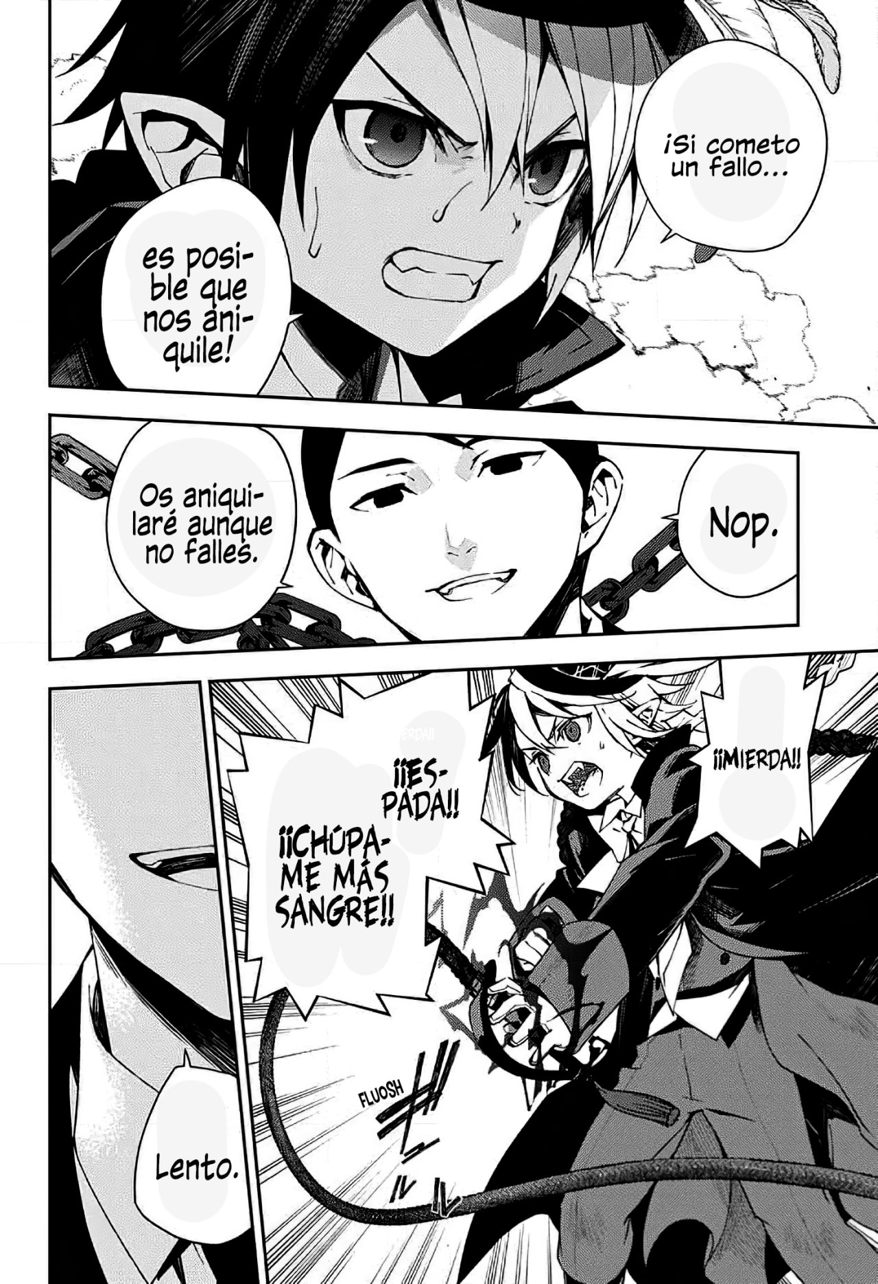 Owari no Seraph capítulo 106 página 3