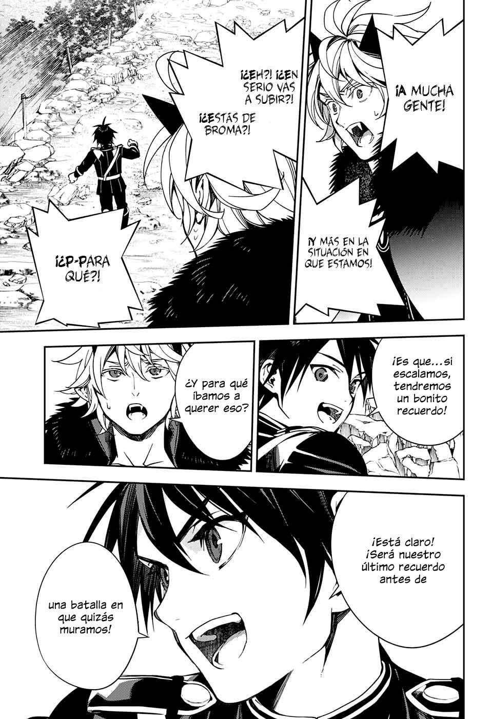 Owari no Seraph capítulo 121 página 8