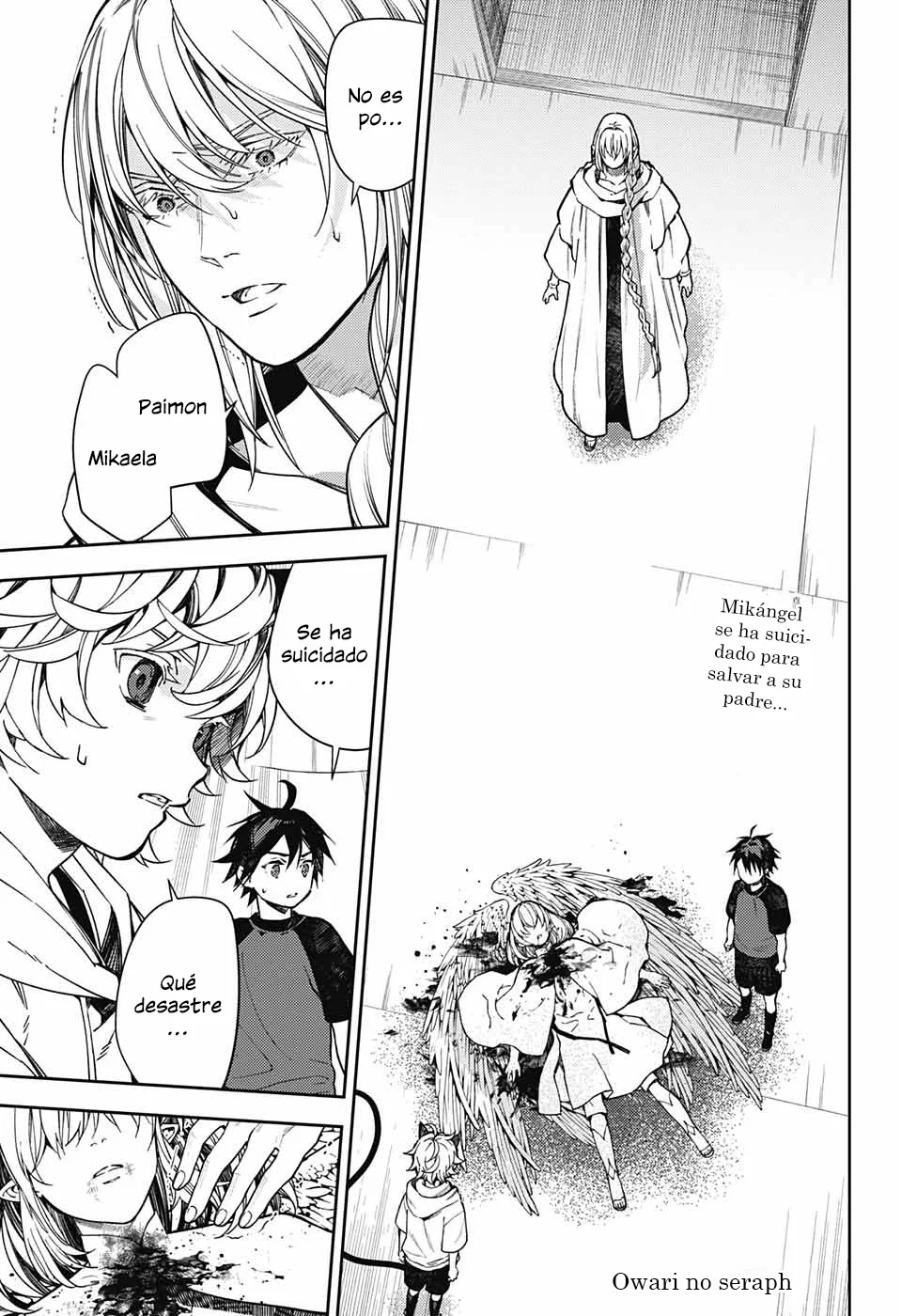 Owari no Seraph capítulo 128 página 3
