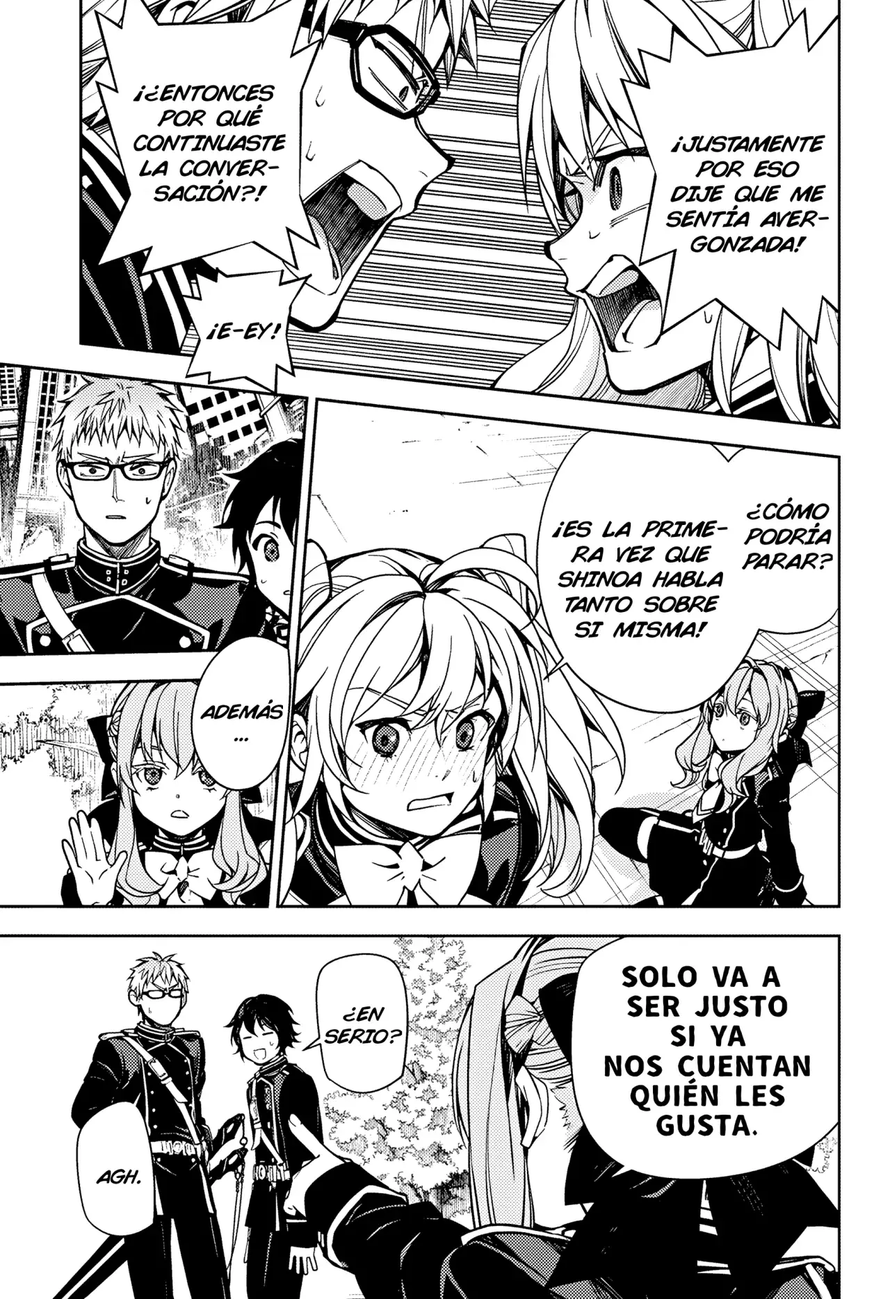 Owari no Seraph capítulo 133 página 25