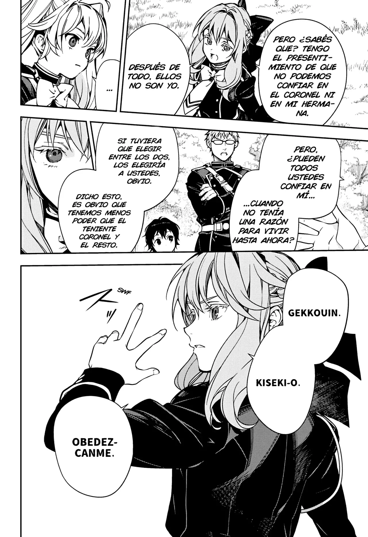 Owari no Seraph capítulo 133 página 28