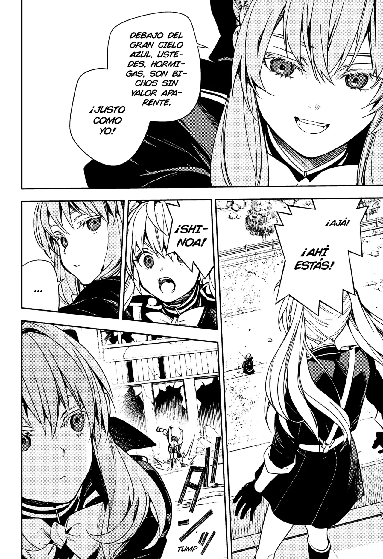 Owari no Seraph capítulo 133 página 4