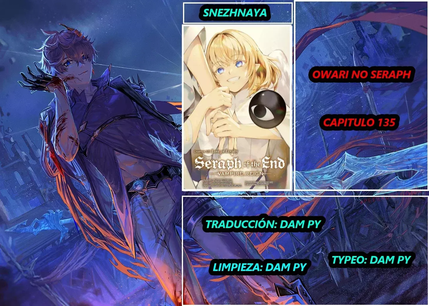 Owari no Seraph capítulo 135 página 1