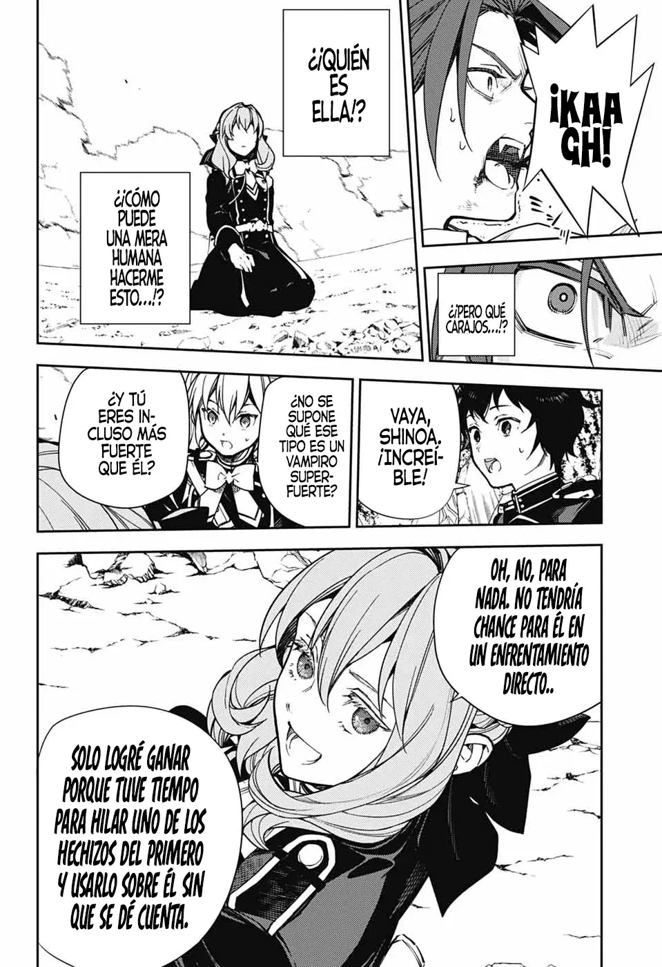 Owari no Seraph capítulo 143 página 4