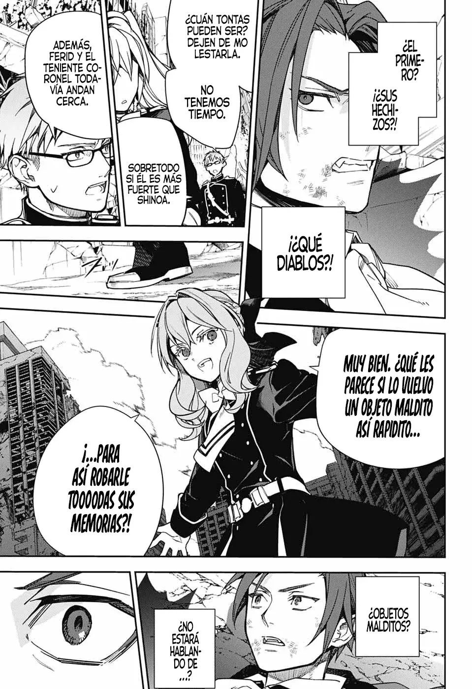 Owari no Seraph capítulo 143 página 5
