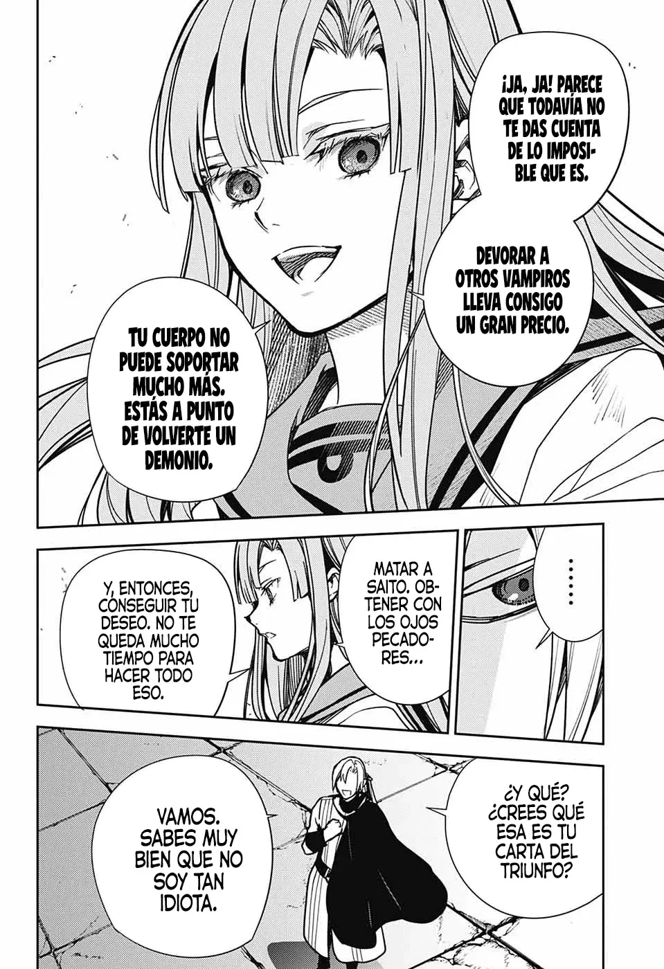 Owari no Seraph capítulo 144 página 8