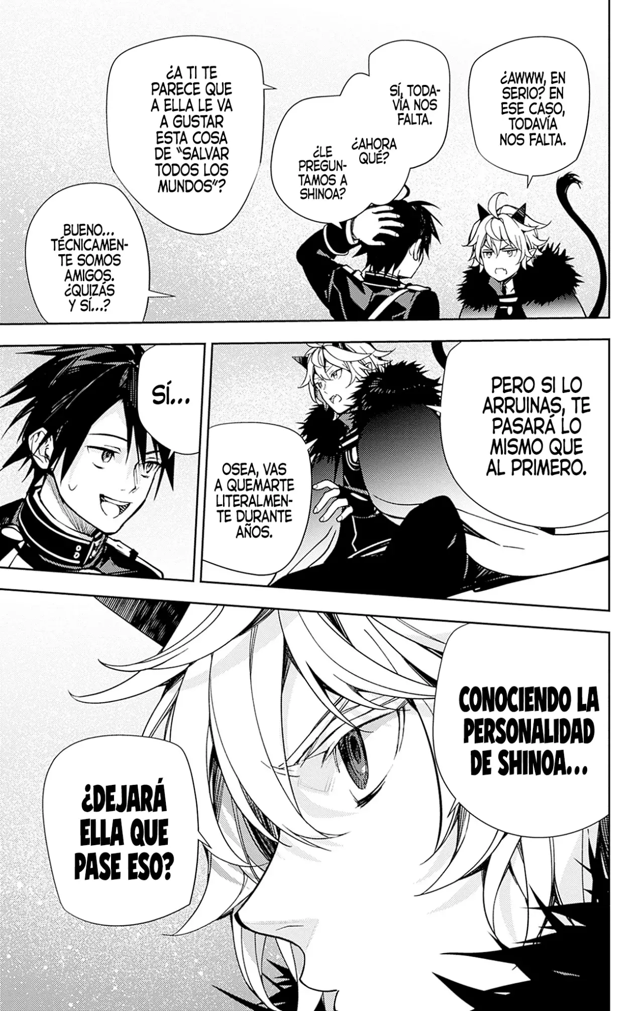 Owari no Seraph capítulo 148 página 11