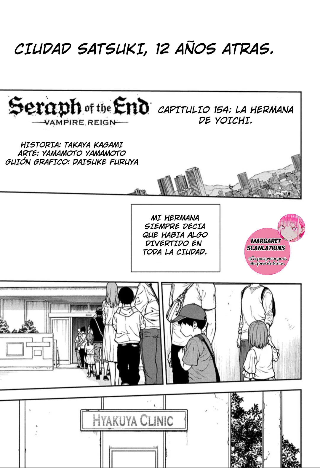 Owari no Seraph capítulo 154 página 1
