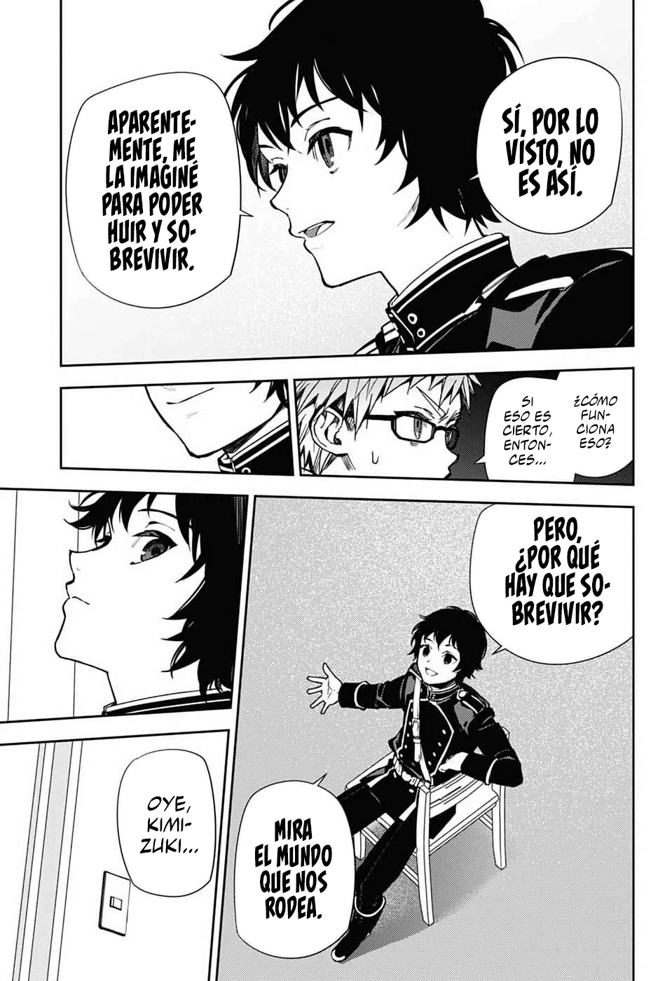 Owari no Seraph capítulo 155 página 6