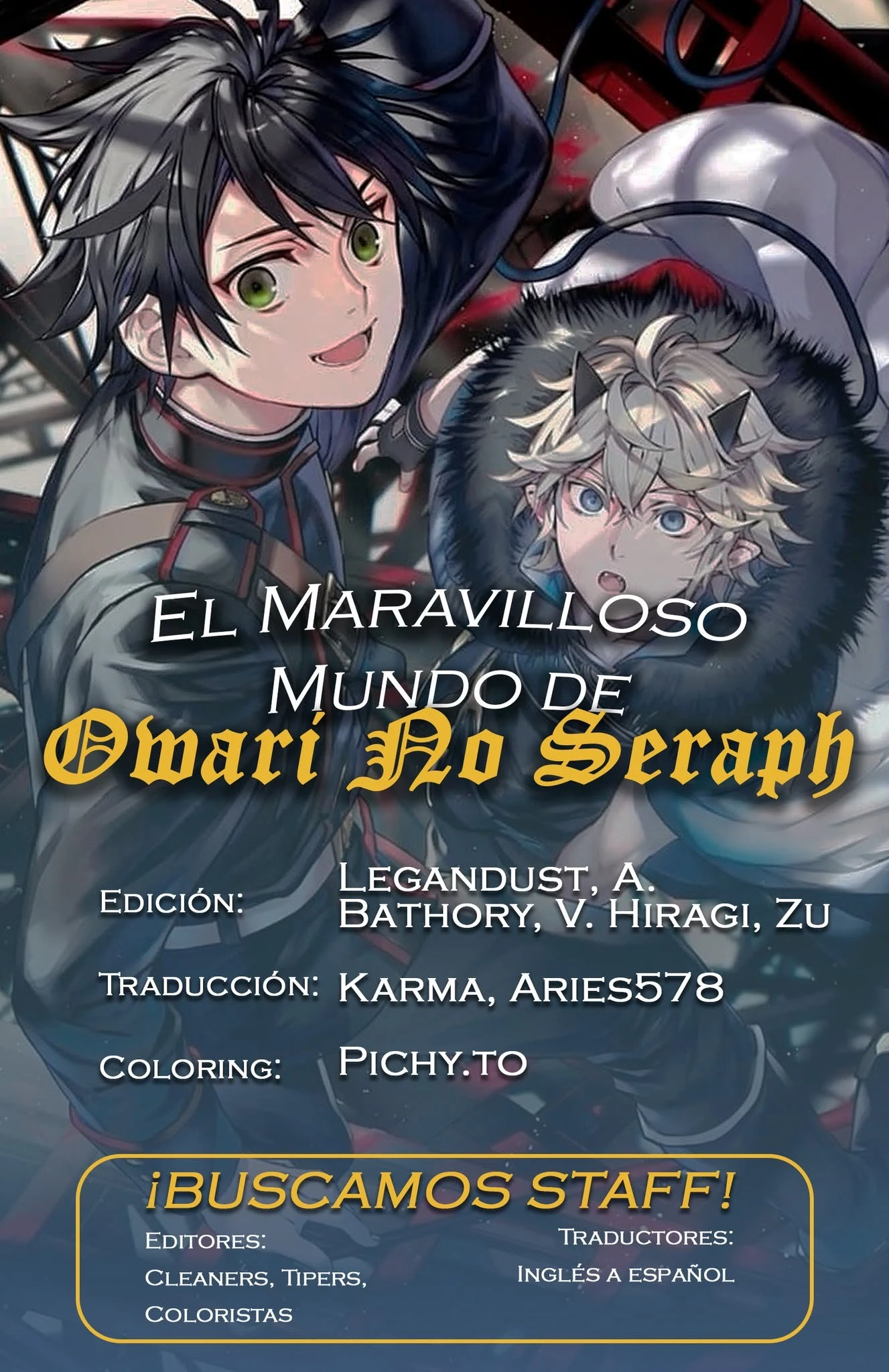 Owari no Seraph capítulo 157 página 1