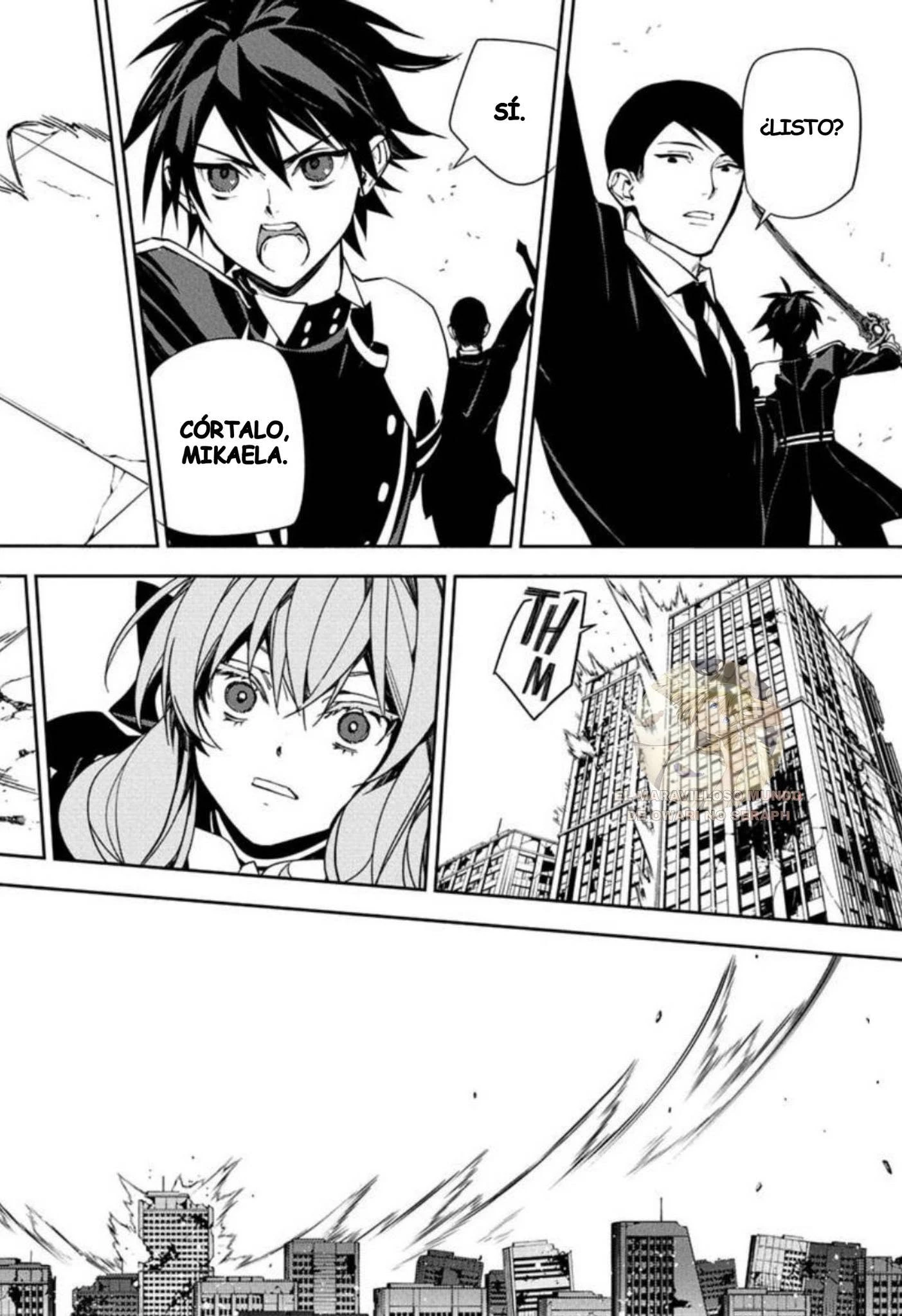 Owari no Seraph capítulo 157 página 21