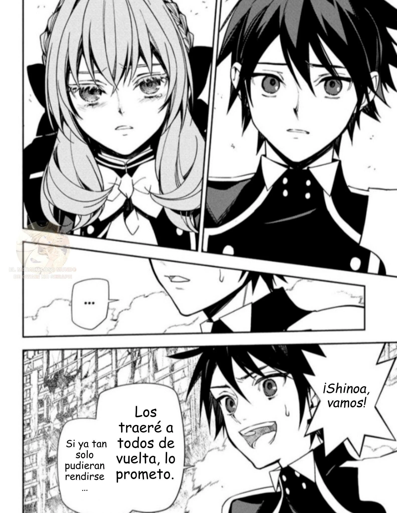 Owari no Seraph capítulo 157 página 44