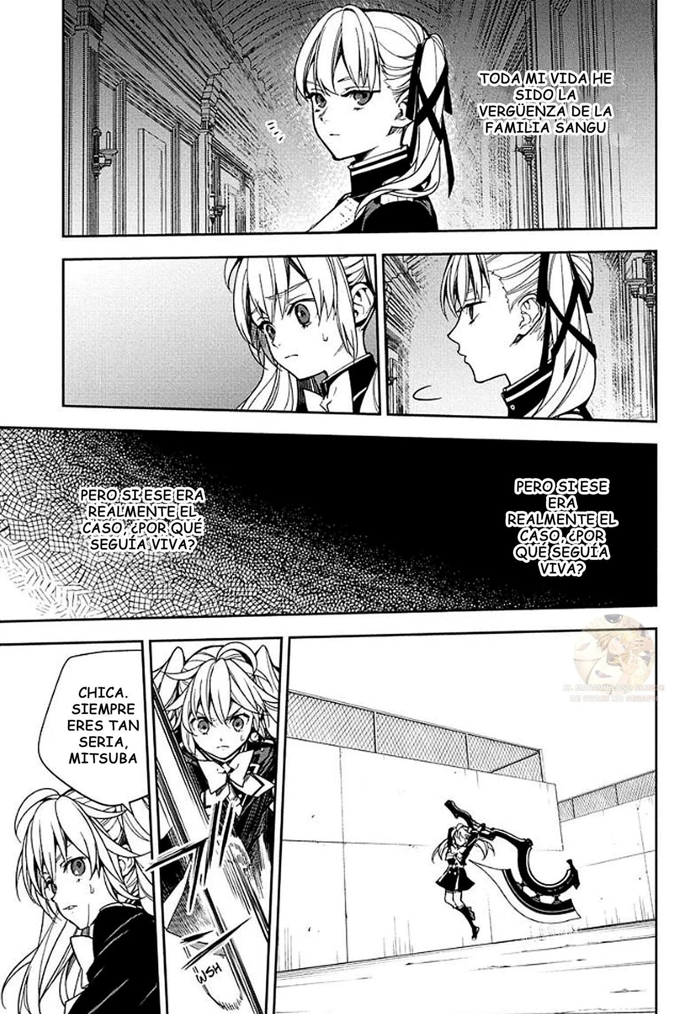 Owari no Seraph capítulo 157 página 8