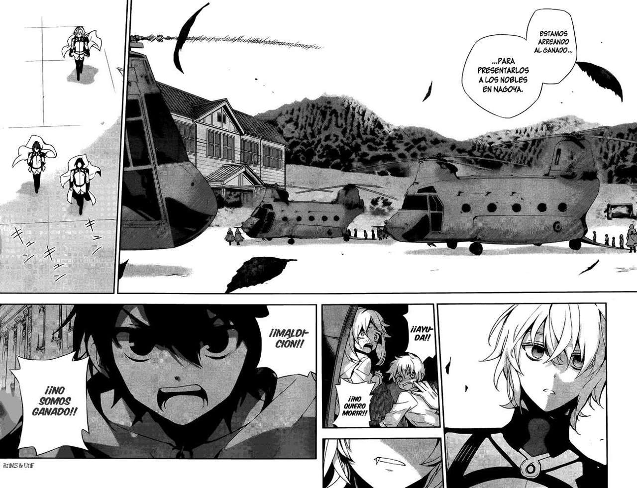 Owari no Seraph capítulo 26 página 34