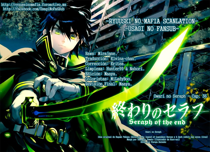 Owari no Seraph capítulo 36 página 1