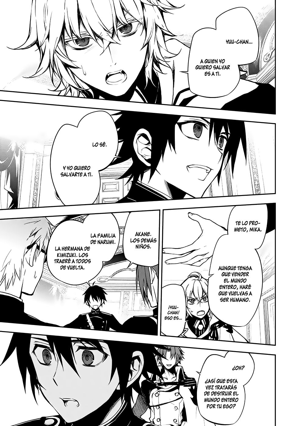 Owari no Seraph capítulo 55 página 34