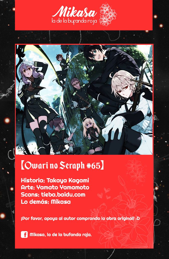 Owari no Seraph capítulo 65 página 1
