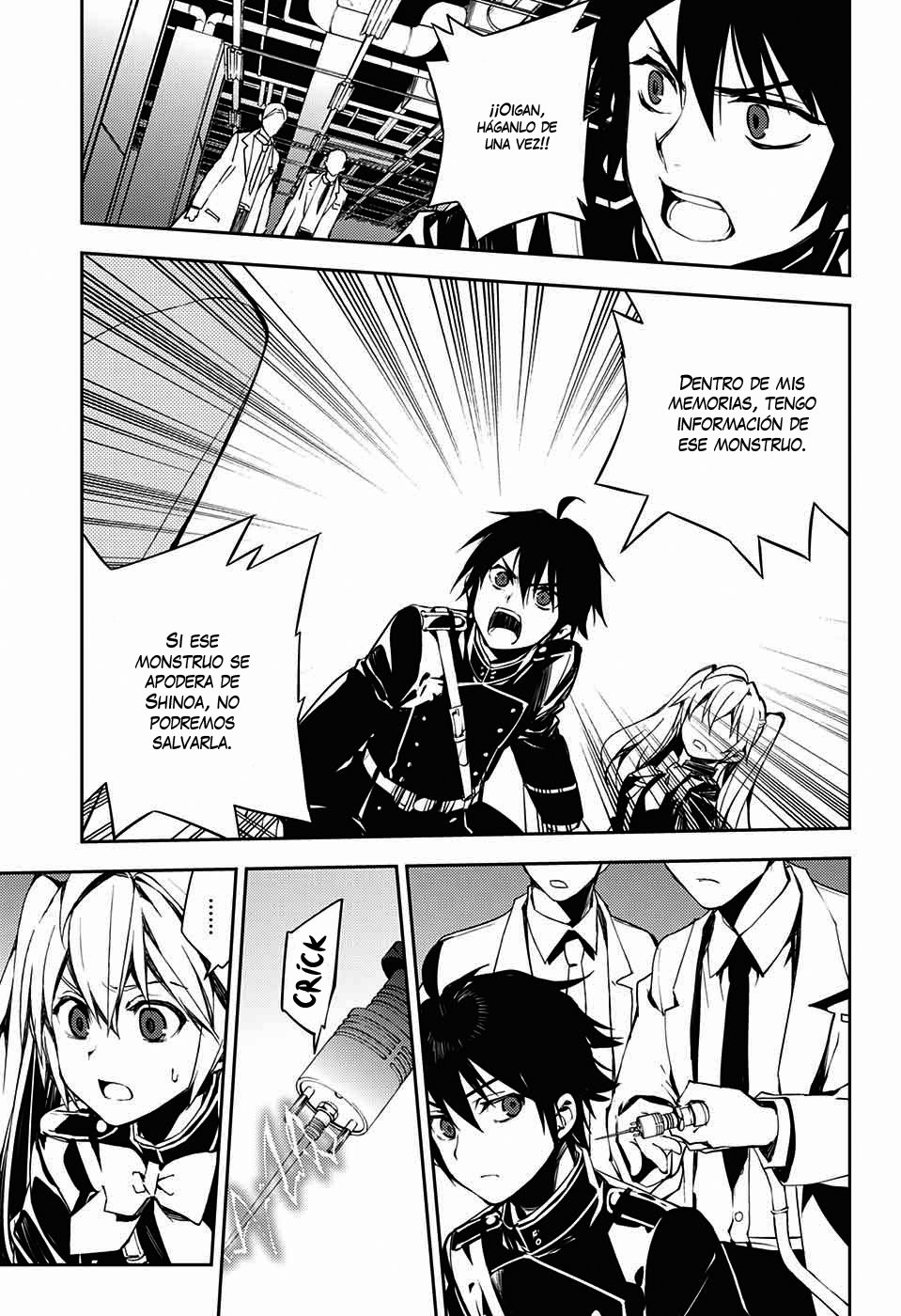Owari no Seraph capítulo 77 página 21