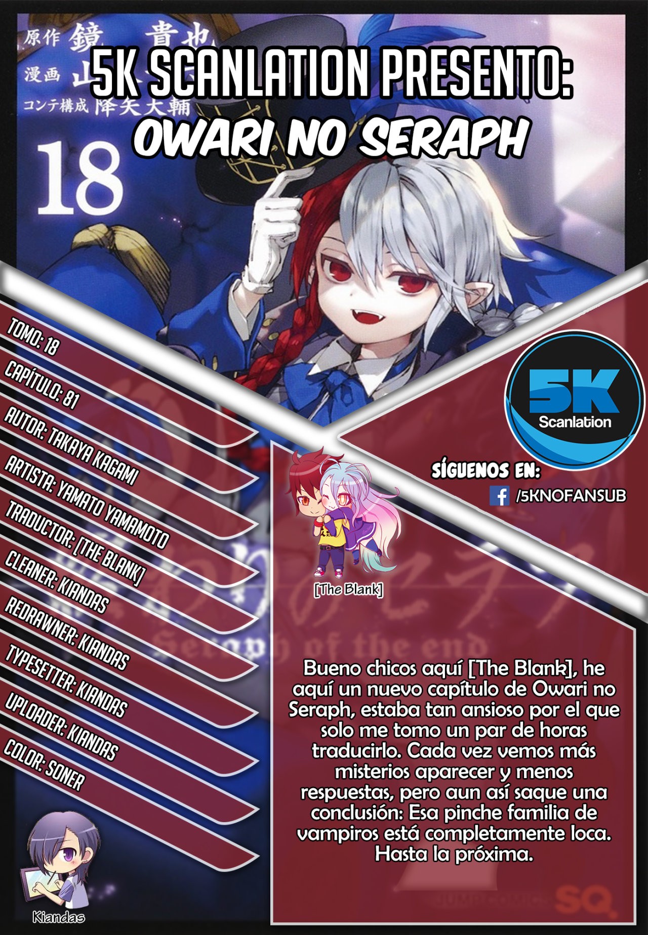 Owari no Seraph capítulo 81 página 30