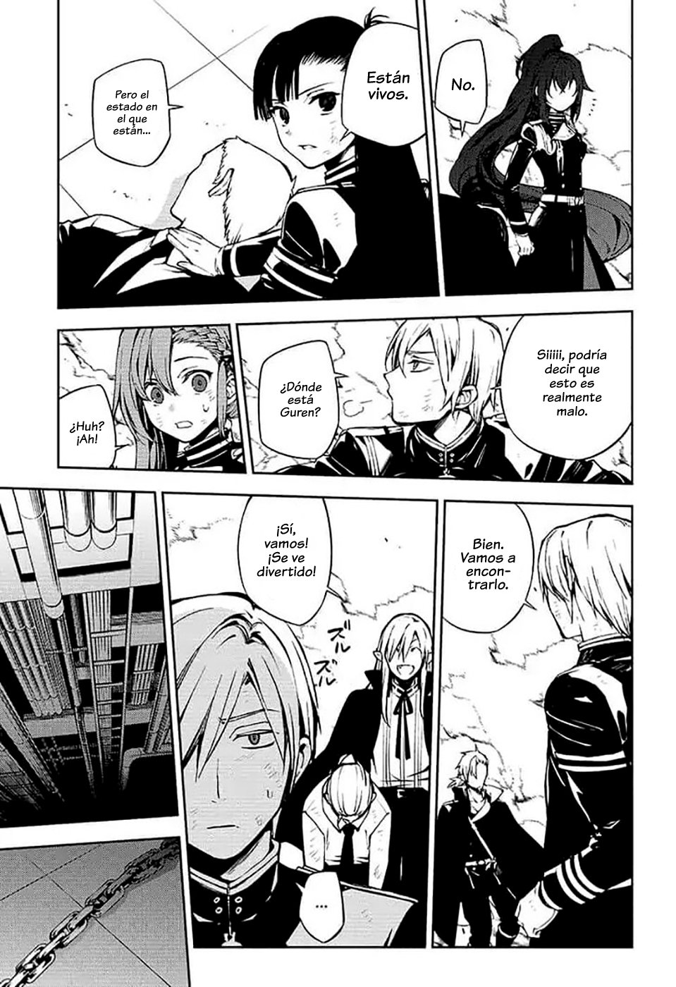 Owari no Seraph capítulo 81 página 9