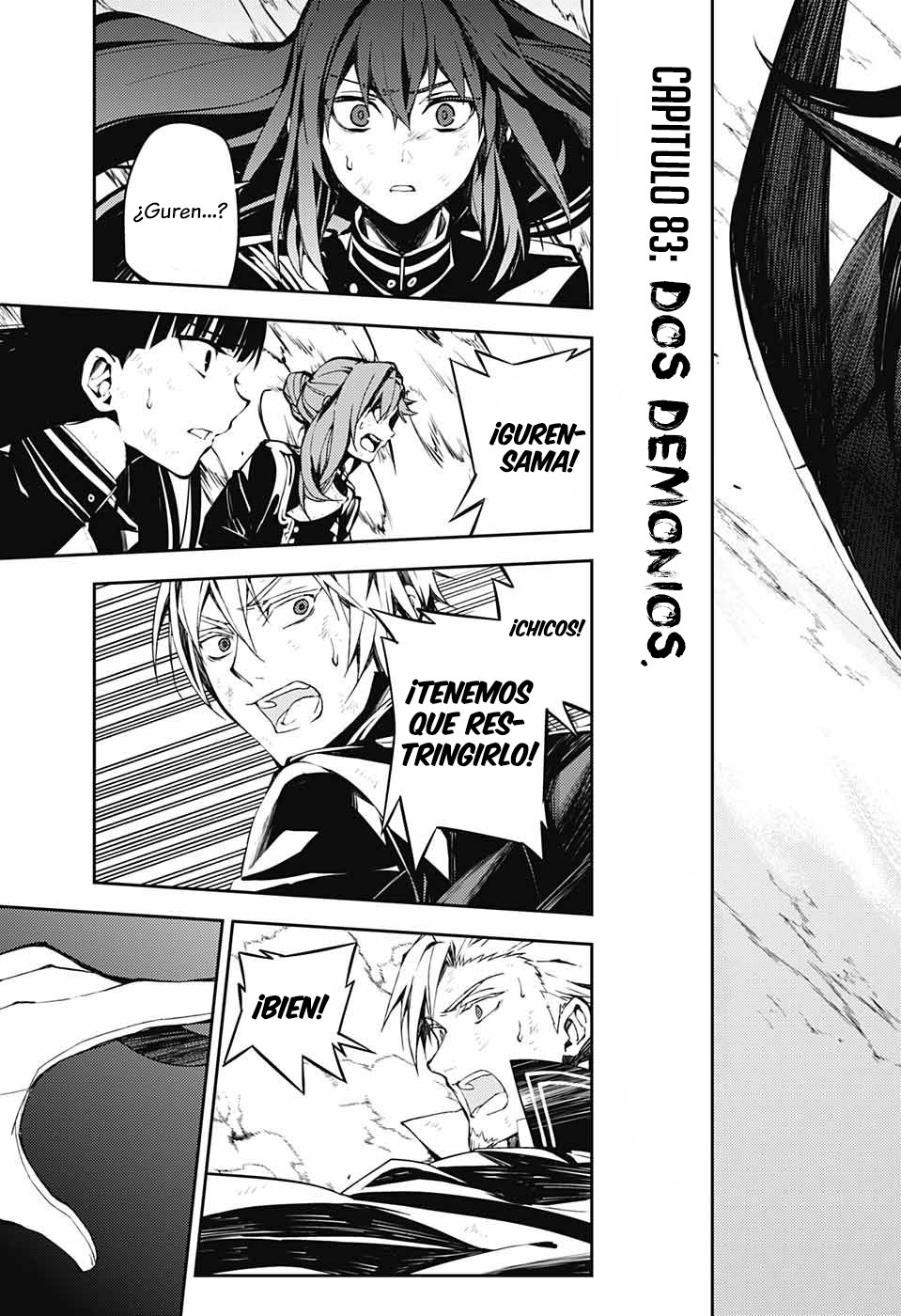 Owari no Seraph capítulo 83 página 3
