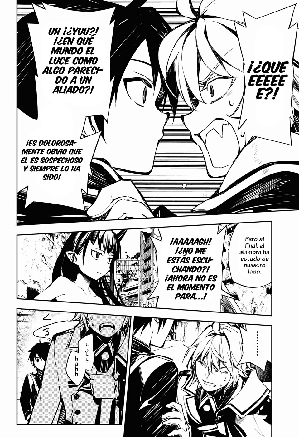 Owari no Seraph capítulo 86 página 16