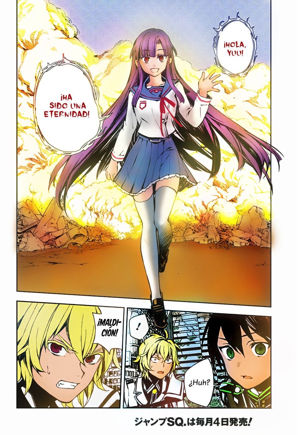 Owari no Seraph capítulo 86 página 22