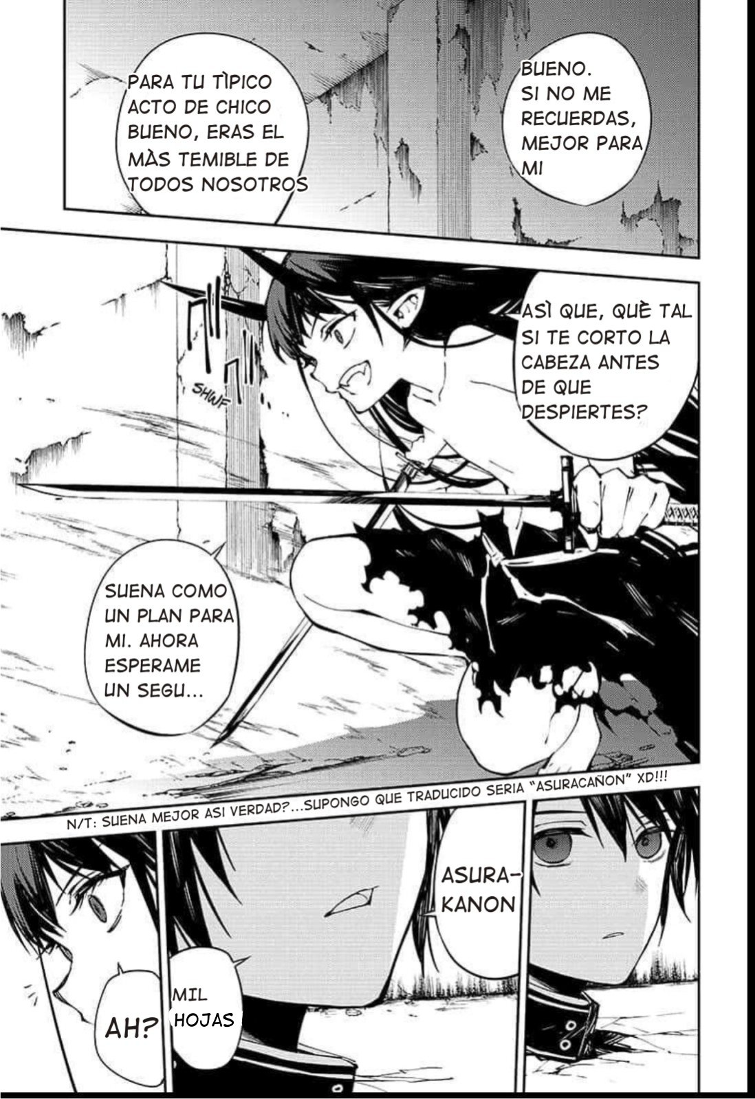 Owari no Seraph capítulo 88 página 16