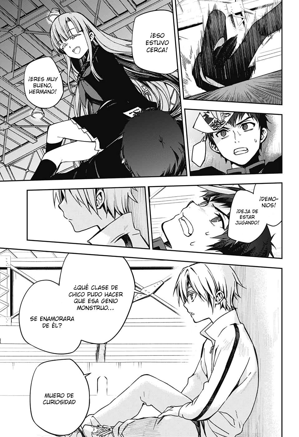 Owari no Seraph capítulo 97 página 21