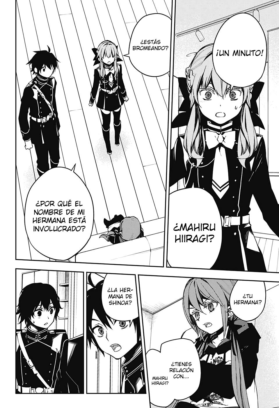 Owari no Seraph capítulo 97 página 4