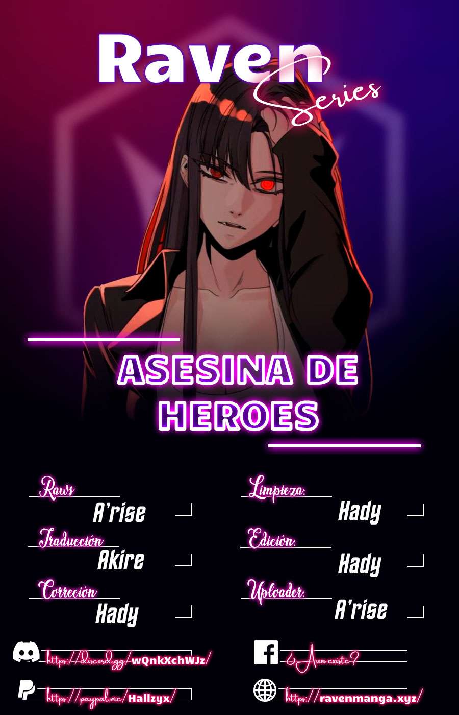 Asesina de heroes capítulo 130 página 1