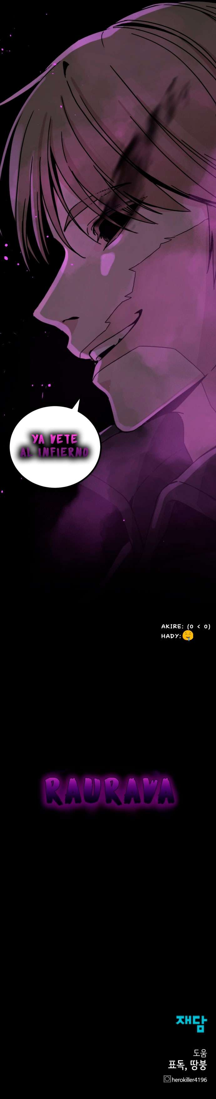 Asesina de heroes capítulo 132 página 17