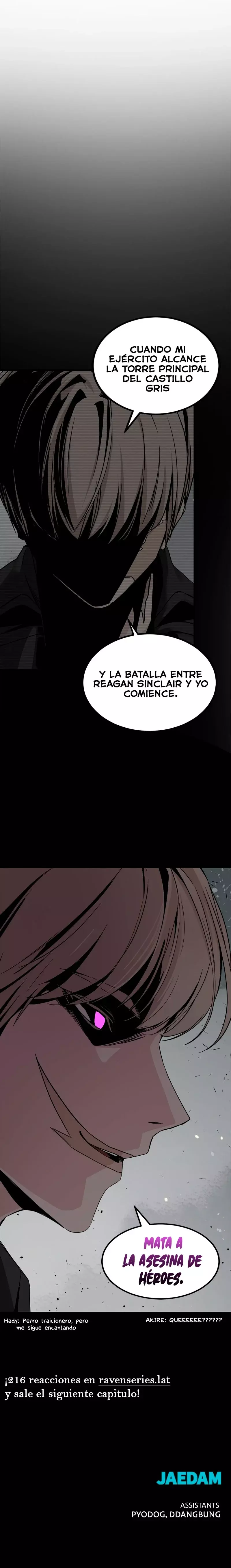 Asesina de heroes capítulo 143 página 22