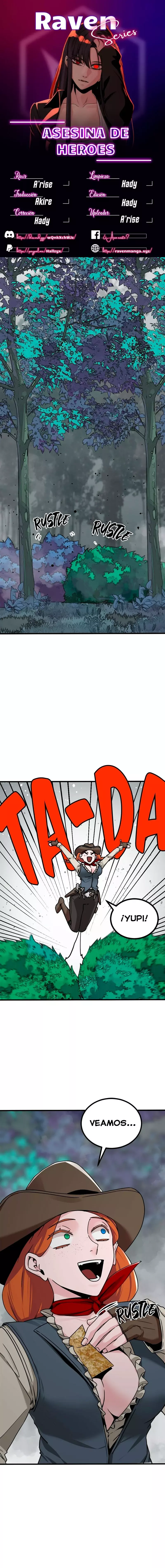 Asesina de heroes capítulo 145 página 1