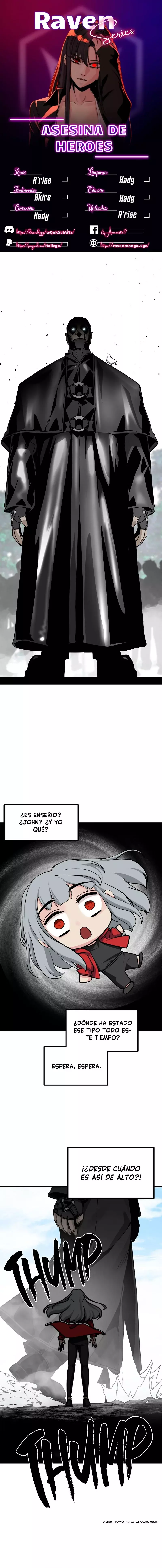 Asesina de heroes capítulo 146 página 1