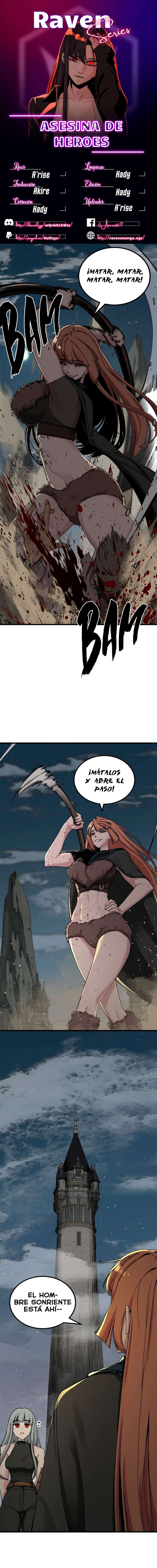 Asesina de heroes capítulo 152 página 1