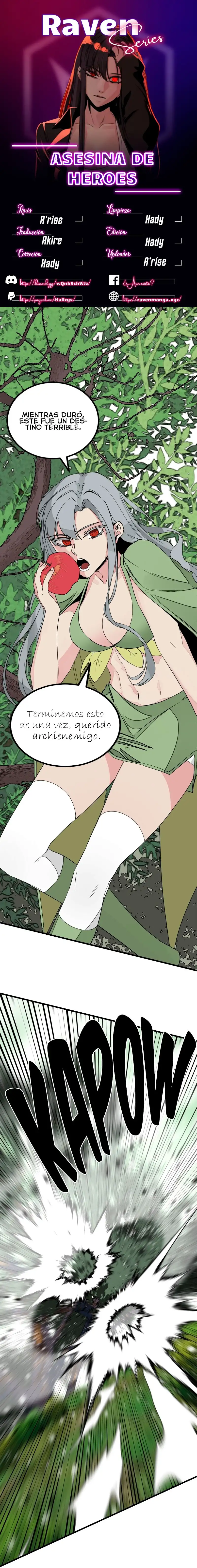 Asesina de heroes capítulo 158 página 1