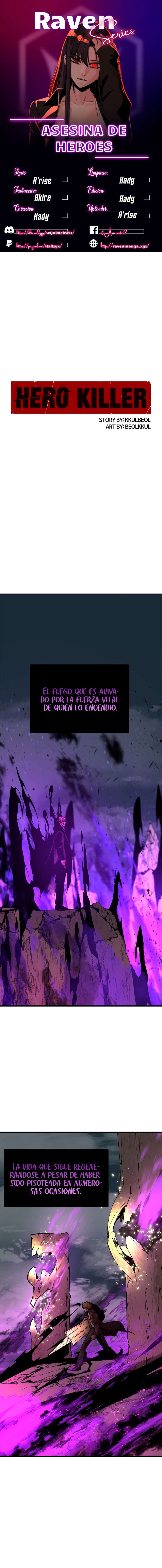 Asesina de heroes capítulo 163 página 1