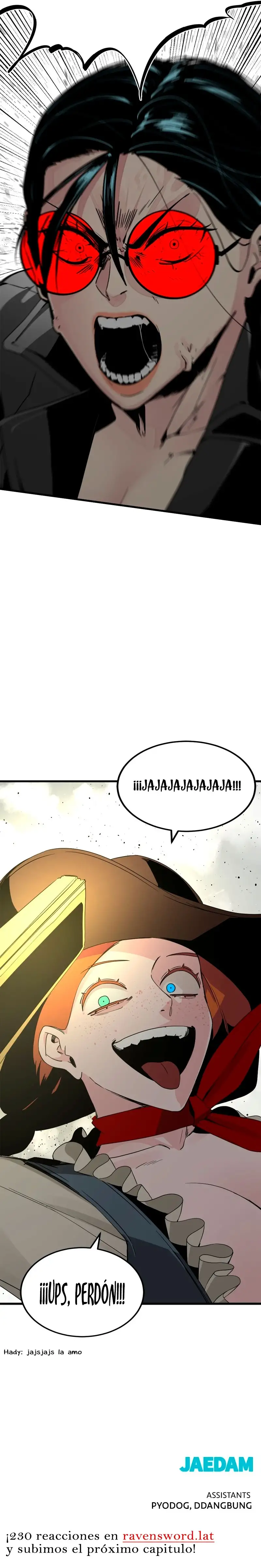 Asesina de heroes capítulo 164 página 22