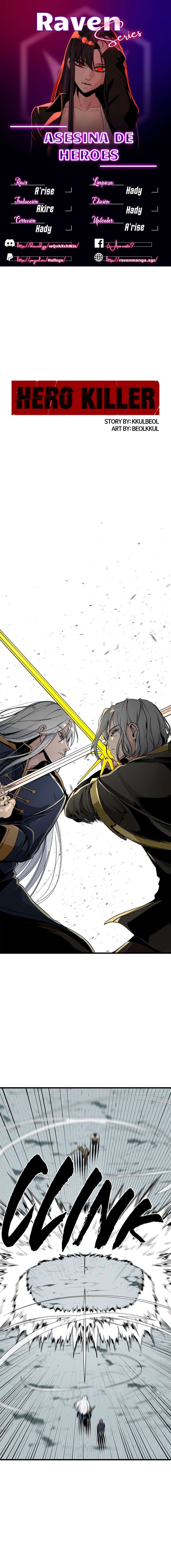 Asesina de heroes capítulo 167 página 1